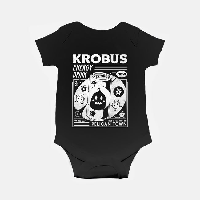 Krobus Energy Drink Grunge-Baby-Basic-Onesie-LAGELANTEE
