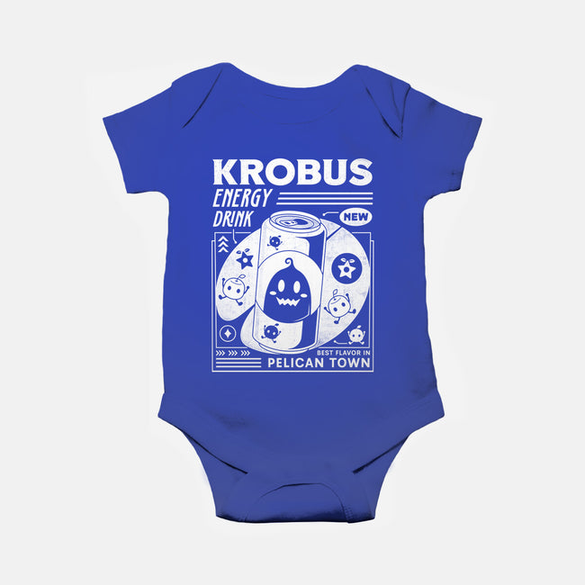 Krobus Energy Drink Grunge-Baby-Basic-Onesie-LAGELANTEE