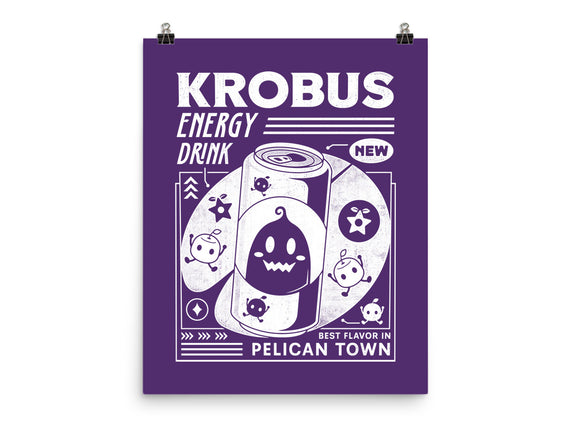 Krobus Energy Drink Grunge
