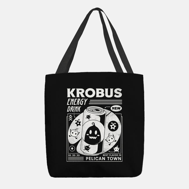 Krobus Energy Drink Grunge-None-Basic Tote-Bag-LAGELANTEE