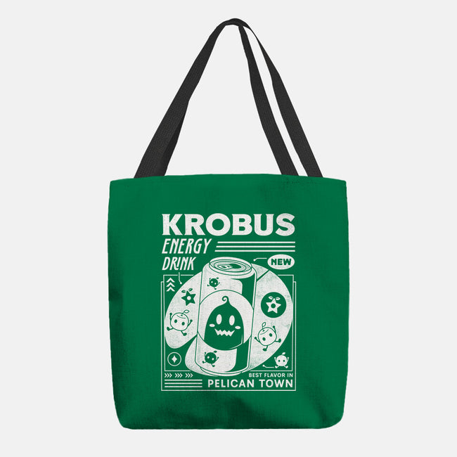 Krobus Energy Drink Grunge-None-Basic Tote-Bag-LAGELANTEE