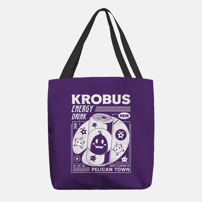 Krobus Energy Drink Grunge-None-Basic Tote-Bag-LAGELANTEE