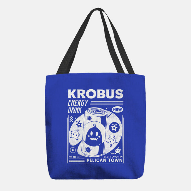 Krobus Energy Drink Grunge-None-Basic Tote-Bag-LAGELANTEE