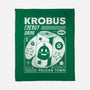 Krobus Energy Drink Grunge-None-Fleece-Blanket-LAGELANTEE