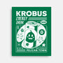 Krobus Energy Drink Grunge-None-Stretched-Canvas-LAGELANTEE