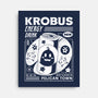 Krobus Energy Drink Grunge-None-Stretched-Canvas-LAGELANTEE