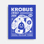Krobus Energy Drink Grunge-None-Stretched-Canvas-LAGELANTEE