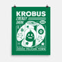 Krobus Energy Drink Grunge-None-Matte-Poster-LAGELANTEE