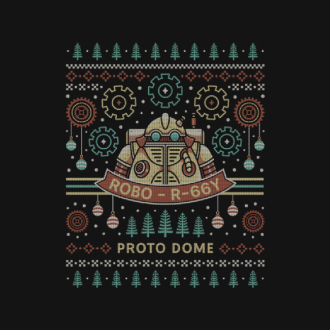 Proto Dome Robo Ugly Sweater-Mens-Basic-Tee-LAGELANTEE