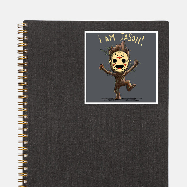 I Am Jason-None-Glossy-Sticker-kharmazero