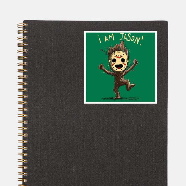 I Am Jason-None-Glossy-Sticker-kharmazero