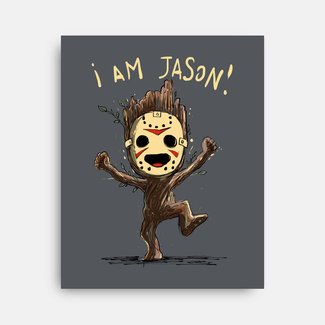I Am Jason-None-Stretched-Canvas-kharmazero