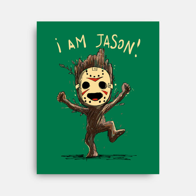 I Am Jason-None-Stretched-Canvas-kharmazero