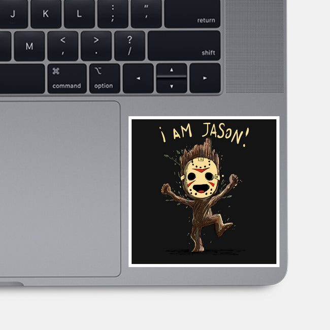 I Am Jason-None-Glossy-Sticker-kharmazero