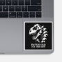 I'm Too Old For This-None-Glossy-Sticker-alfbocreative