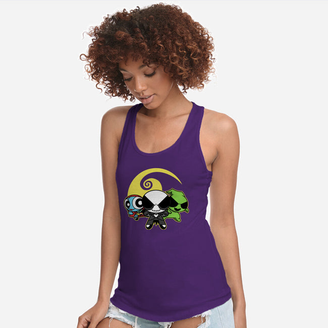 The Nightmarepuffs-Womens-Racerback-Tank-Barbadifuoco