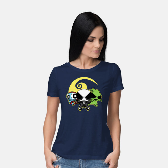 The Nightmarepuffs-Womens-Basic-Tee-Barbadifuoco