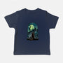 Watching The Zombies-Baby-Basic-Tee-zascanauta
