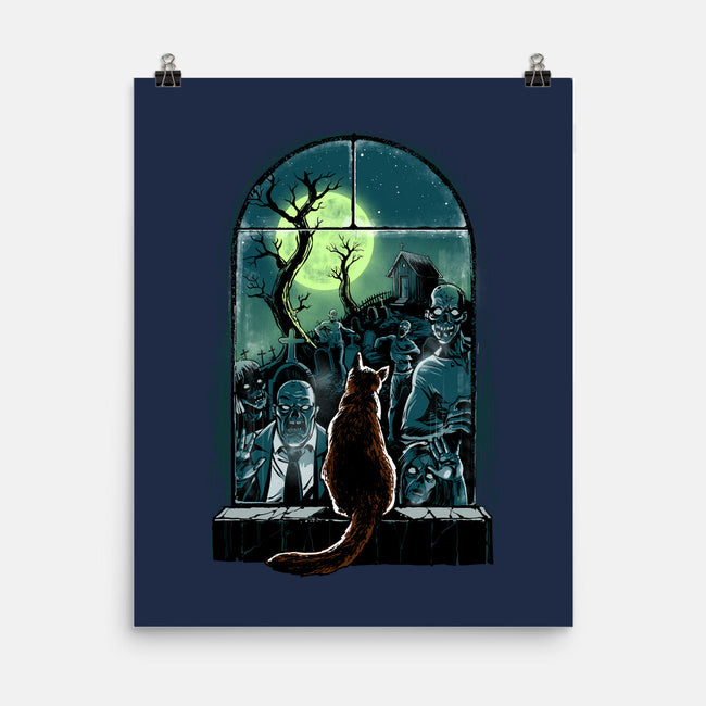 Watching The Zombies-None-Matte-Poster-zascanauta