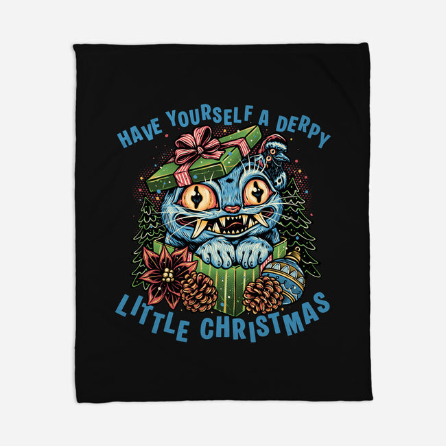 Derpy Christmas-None-Fleece-Blanket-glitchygorilla