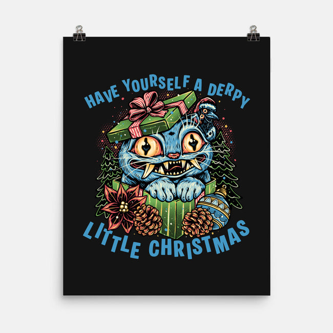 Derpy Christmas-None-Matte-Poster-glitchygorilla