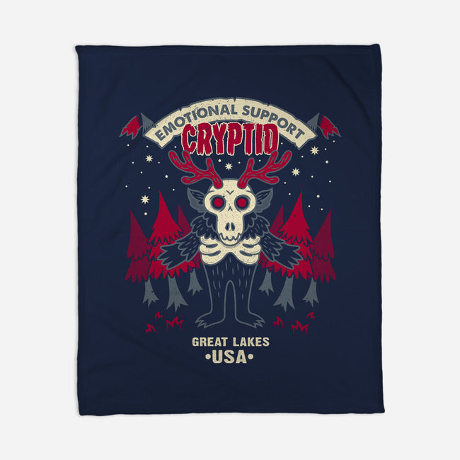 Support Cryptid-None-Fleece-Blanket-Nemons