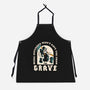 Saved From The Grave-Unisex-Kitchen-Apron-Nemons