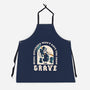 Saved From The Grave-Unisex-Kitchen-Apron-Nemons