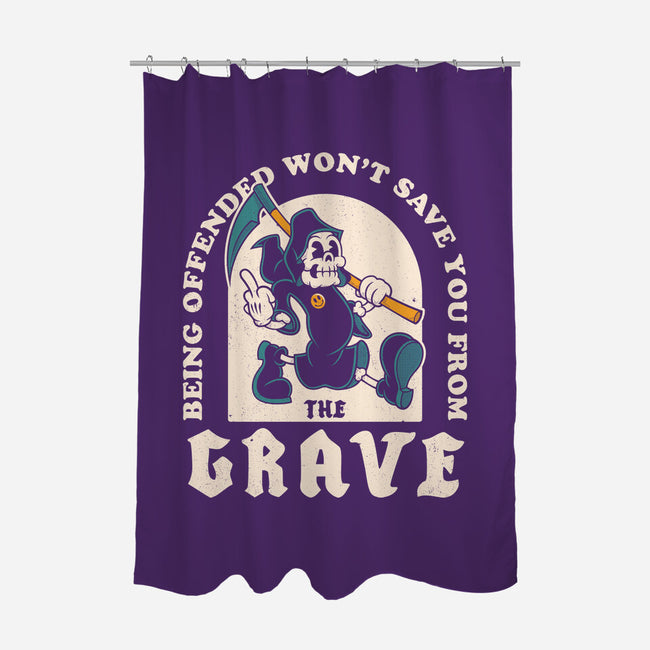 Saved From The Grave-None-Polyester-Shower Curtain-Nemons