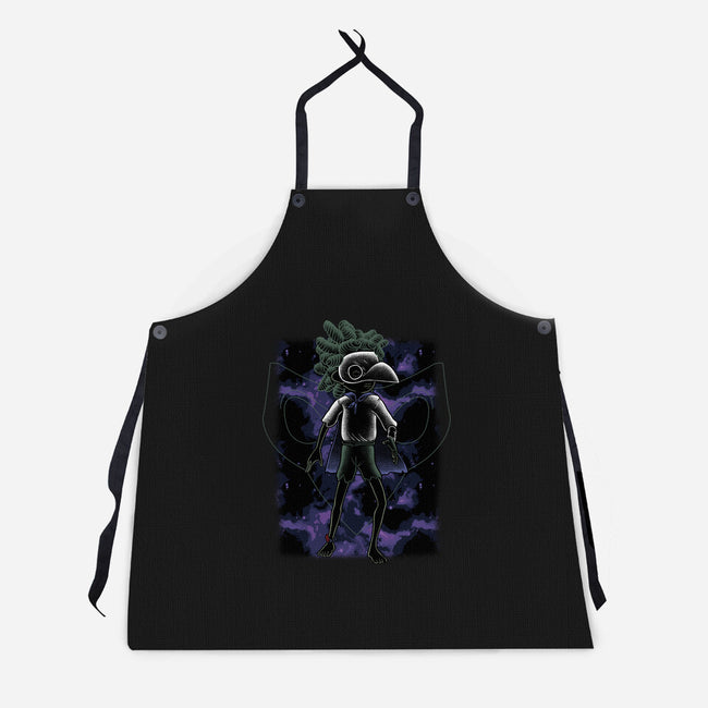 Low Shadow Nebula-Unisex-Kitchen-Apron-Astrobot Invention