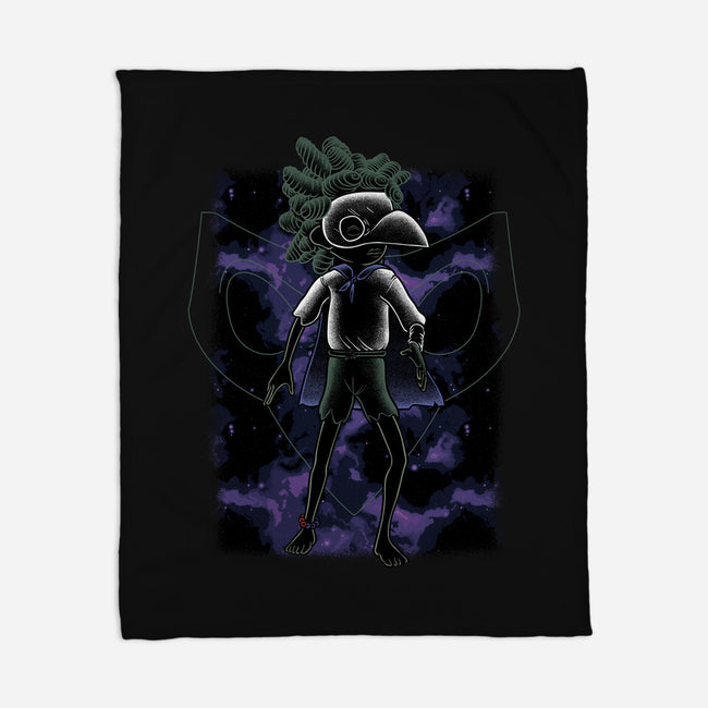 Low Shadow Nebula-None-Fleece-Blanket-Astrobot Invention