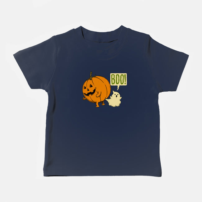Spooky Fart-Baby-Basic-Tee-pigboom