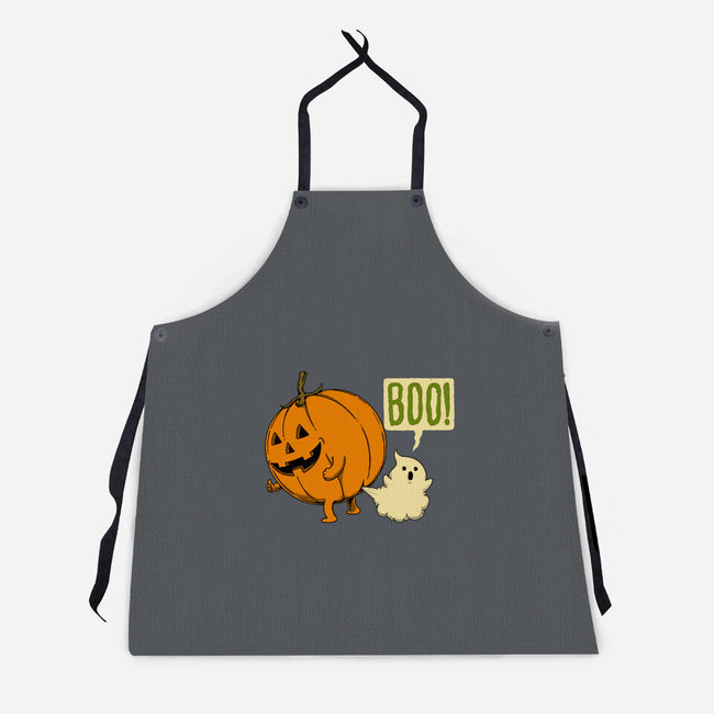 Spooky Fart-Unisex-Kitchen-Apron-pigboom