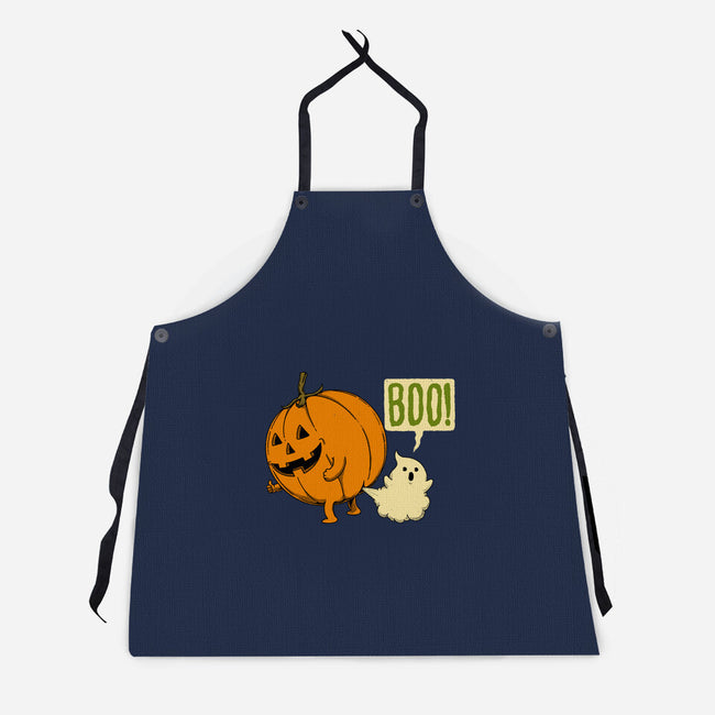 Spooky Fart-Unisex-Kitchen-Apron-pigboom