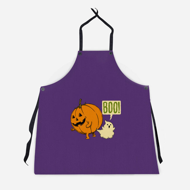 Spooky Fart-Unisex-Kitchen-Apron-pigboom