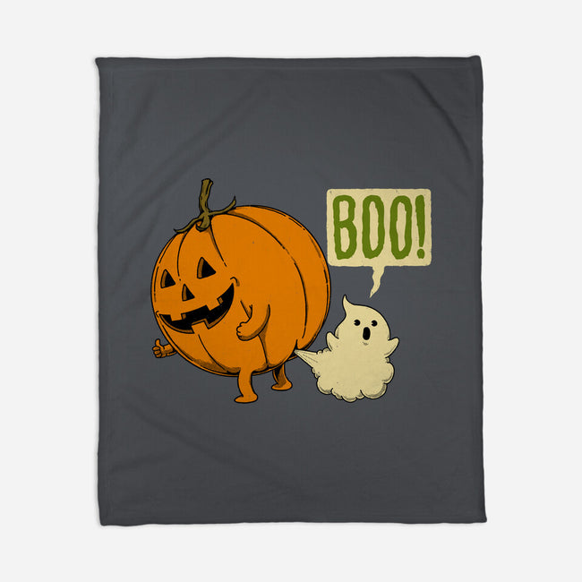 Spooky Fart-None-Fleece-Blanket-pigboom