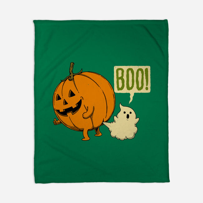 Spooky Fart-None-Fleece-Blanket-pigboom