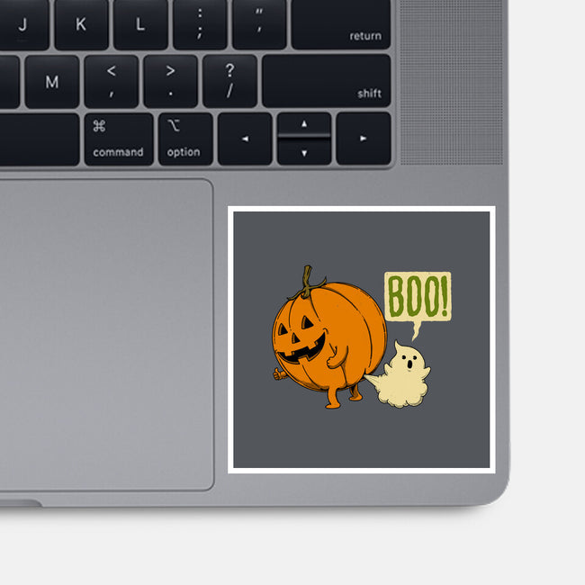 Spooky Fart-None-Glossy-Sticker-pigboom