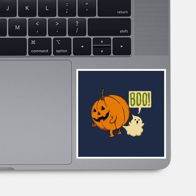 Spooky Fart-None-Glossy-Sticker-pigboom