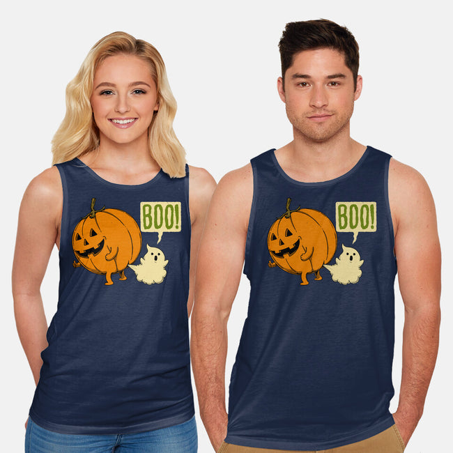 Spooky Fart-Unisex-Basic-Tank-pigboom