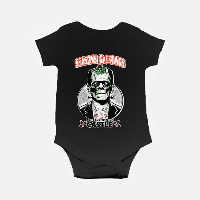 Frankenstein’s Castle-Baby-Basic-Onesie-palmstreet