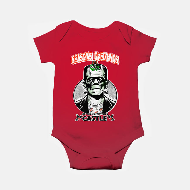 Frankenstein’s Castle-Baby-Basic-Onesie-palmstreet