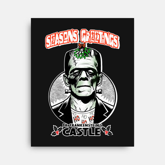 Frankenstein’s Castle-None-Stretched-Canvas-palmstreet