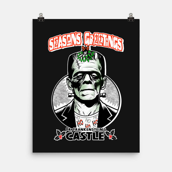 Frankenstein’s Castle-None-Matte-Poster-palmstreet