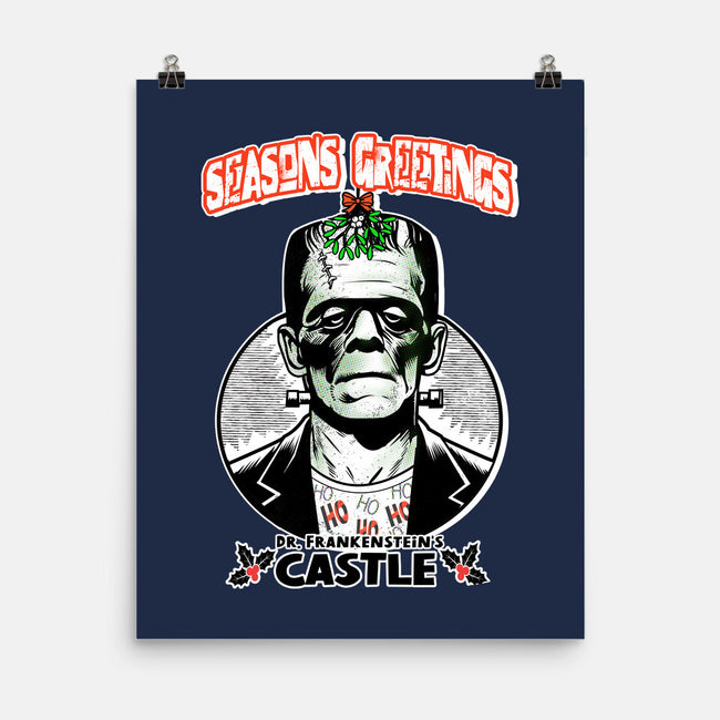Frankenstein’s Castle-None-Matte-Poster-palmstreet