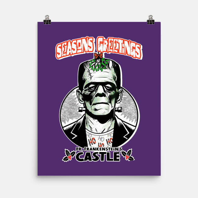 Frankenstein’s Castle-None-Matte-Poster-palmstreet