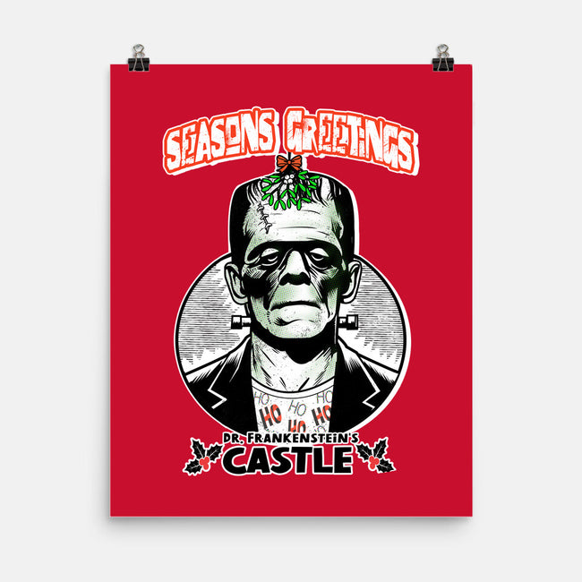 Frankenstein’s Castle-None-Matte-Poster-palmstreet