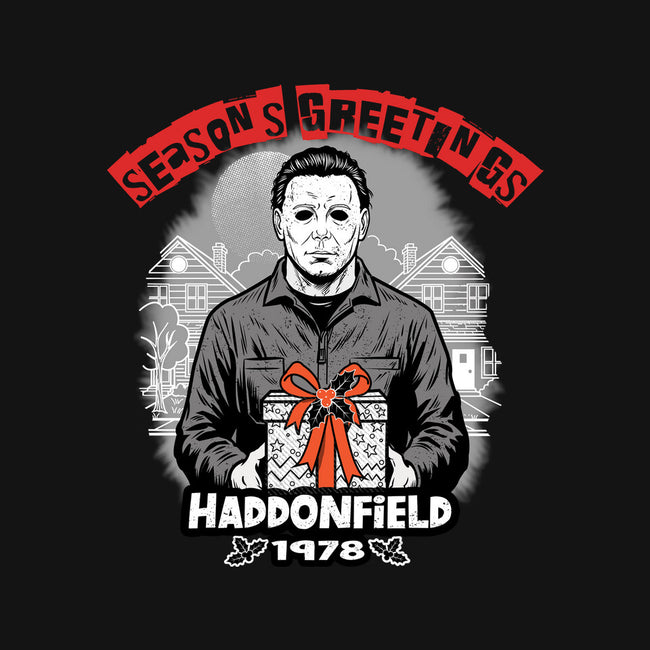 Season’s Greetings From Haddonville 1978-Mens-Basic-Tee-palmstreet