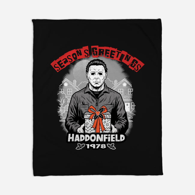 Season’s Greetings From Haddonville 1978-None-Fleece-Blanket-palmstreet