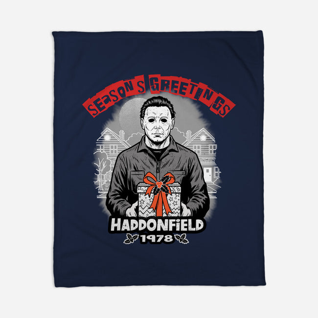 Season’s Greetings From Haddonville 1978-None-Fleece-Blanket-palmstreet